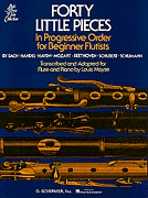 cover 40 LITTLE PIECES FOR BEGINNING FLUT cover